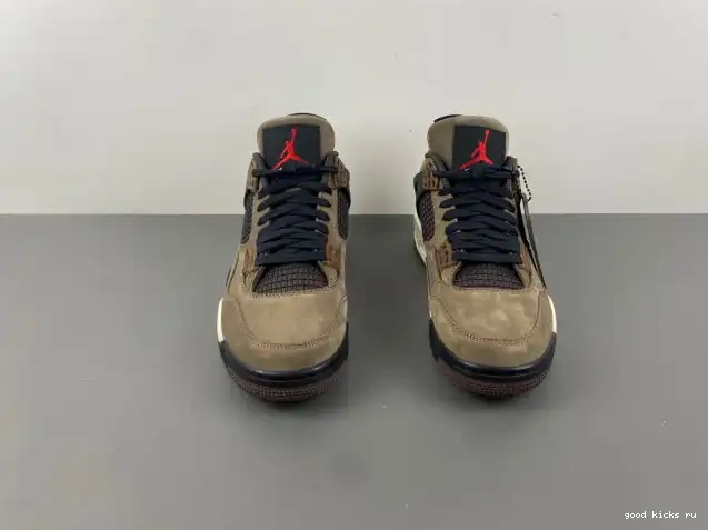 4 Air Retro TS Scott Travis x AJ4-882335 Brown Jordan 0604